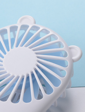 Load image into Gallery viewer, RCKBROKL Mini Handheld Fan Battery Operated Small Personal Portable Fan Speed Adjustable USB Rechargeable Fan Cute Design Powerful Eyelash Fan for Stylish Kids Girls Women Men Indoor Outdoor Travelling
