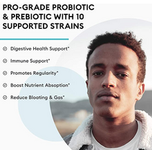 Load image into Gallery viewer, TlRTRVT Probiotics 60 Billion CFU - Dr. Approved Probiotics for Women, Probiotics for Men and Adults, Natural; Shelf Stable Probiotic Supplement with Organic Prebiotic, Acidophilus Probiotic; 30 Capsules
