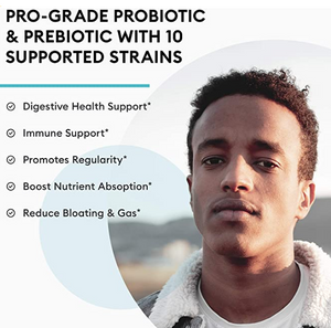 TlRTRVT Probiotics 60 Billion CFU - Dr. Approved Probiotics for Women, Probiotics for Men and Adults, Natural; Shelf Stable Probiotic Supplement with Organic Prebiotic, Acidophilus Probiotic; 30 Capsules