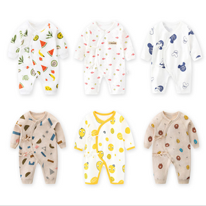 TUTDMSLY Baby Onesies Spring And Autumn Clothes Newborn Baby Clothes Pure Cotton