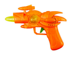 CMCPSIW Cartoon Mini Projection LED Light Toy Gun