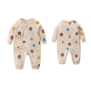 TUTDMSLY Baby Onesies Spring And Autumn Clothes Newborn Baby Clothes Pure Cotton