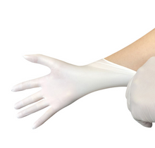 Load image into Gallery viewer, Ktvkpof Powder Free Disposable Gloves Large - 5 Pack - Nitrile and Vinyl Blend Material - Extra Strong, 4 Mil Thick - Latex Free, Food Safe,  Medical Exam Gloves, Cleaning Gloves
