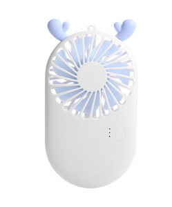 CILOUZIV Mini Handheld Fan Battery Operated Small Personal Portable Fan Speed Adjustable USB Rechargeable Fan Cute Design Powerful Eyelash Fan for Stylish Kids Girls Women Men Indoor Outdoor Travelling