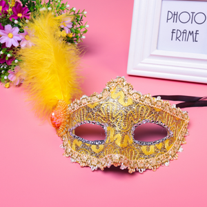 DEDPRESLY Masquerade Mask for Women Venetian Mask/Halloween/Party/Ball Prom/Mardi Gras/Wedding/Wall Decoration