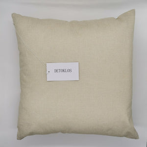 DETOKLOS Cotton Linen Nordic Sofa Cushion Pillow