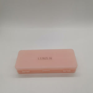 LIZKZLIK Plastic Pencil Box, Large Capacity Pencil Box with Snap-tight Lid for School Kids, 1 Pack