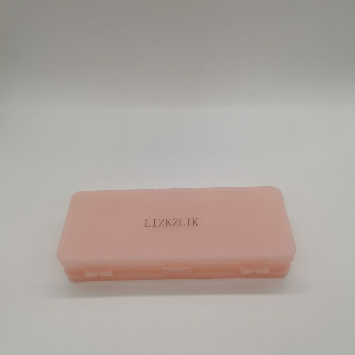 LIZKZLIK Plastic Pencil Box, Large Capacity Pencil Box with Snap-tight Lid for School Kids, 1 Pack