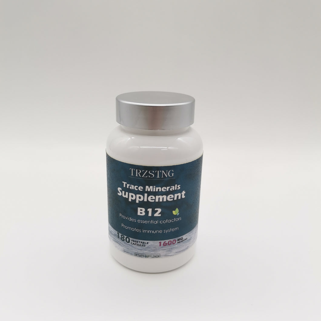 TRZSTNG Trace Minerals-B12-90 Tablets