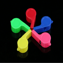 Load image into Gallery viewer, DEDPRESLY Whistle Plastic Noise Maker Colorful Theme Party Birthday Party Favour
