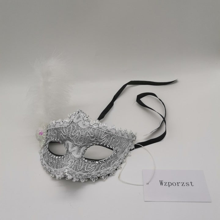 Wzporzst Masquerade Mask for Women Venetian Mask/Halloween/Party/Ball Prom/Mardi Gras/Wedding/Wall Decoration