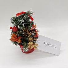 Load image into Gallery viewer, Wzporzst Artificial Mini Christmas Tree Tabletop Christmas Tree Desk Classic Series Holiday Decoration
