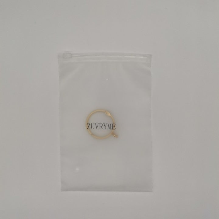 ZUVRYME Inner Diameter Metal Flat Curtain Rings with Eyelets