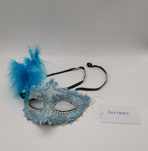 Zortwury Masquerade Mask for Women Venetian Mask/Halloween/Party/Ball Prom/Mardi Gras/Wedding/Wall Decoration