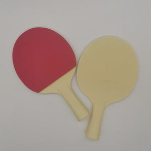 CMCPSIW Table Tennis Racket with Flared Handle - Tournament Level Ping Pong Paddle  - Designed for Spin